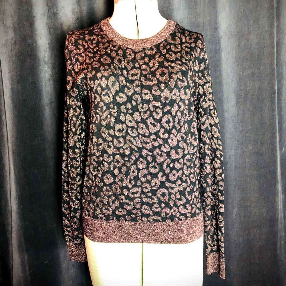 NWOT!! 🖤 Banana Republic Leopard Sweater XS